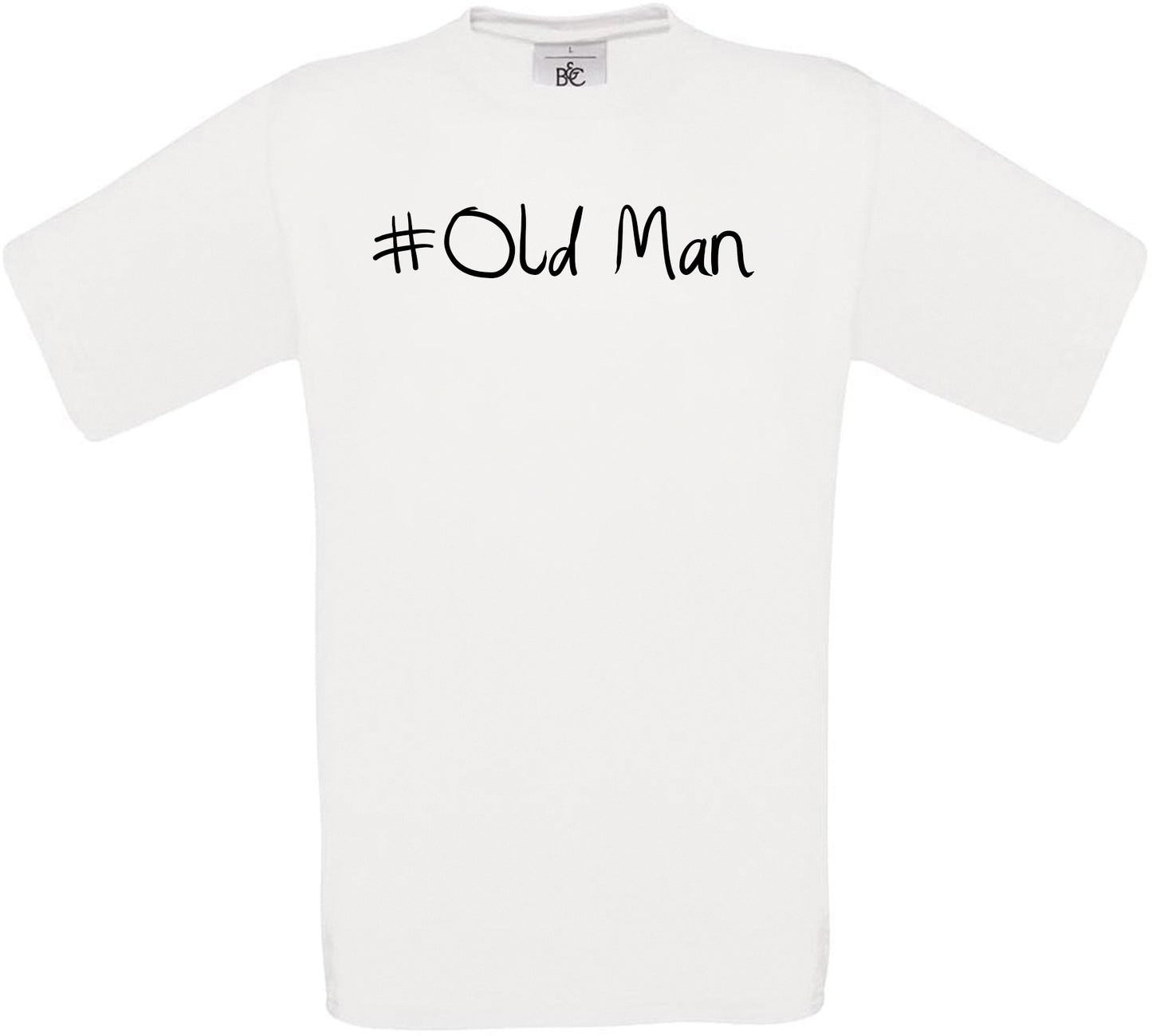 #Old Man Crew Neck T-Shirt