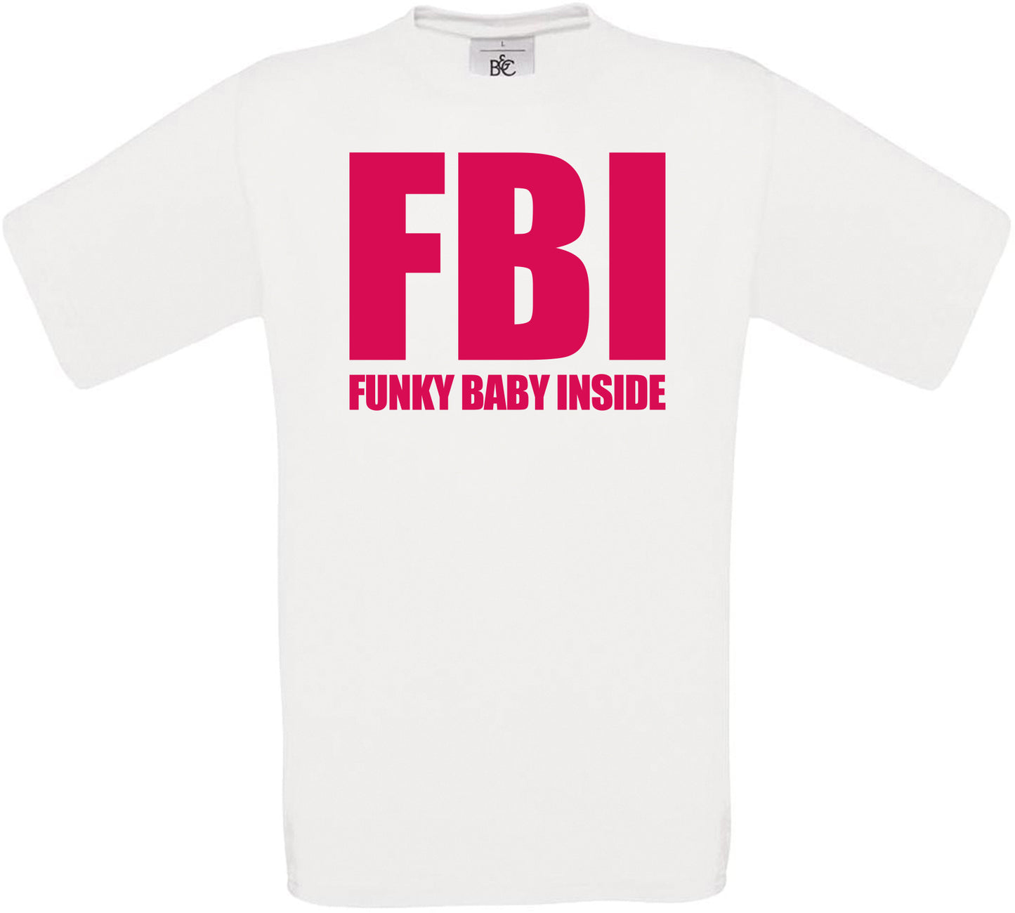 FBI FUNKY BABY INSIDE Crew Neck T-Shirt