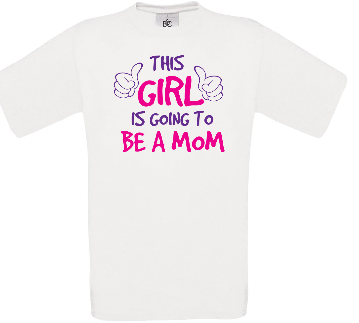 This girl is going to be a Mom Crew Neck T-Shirt