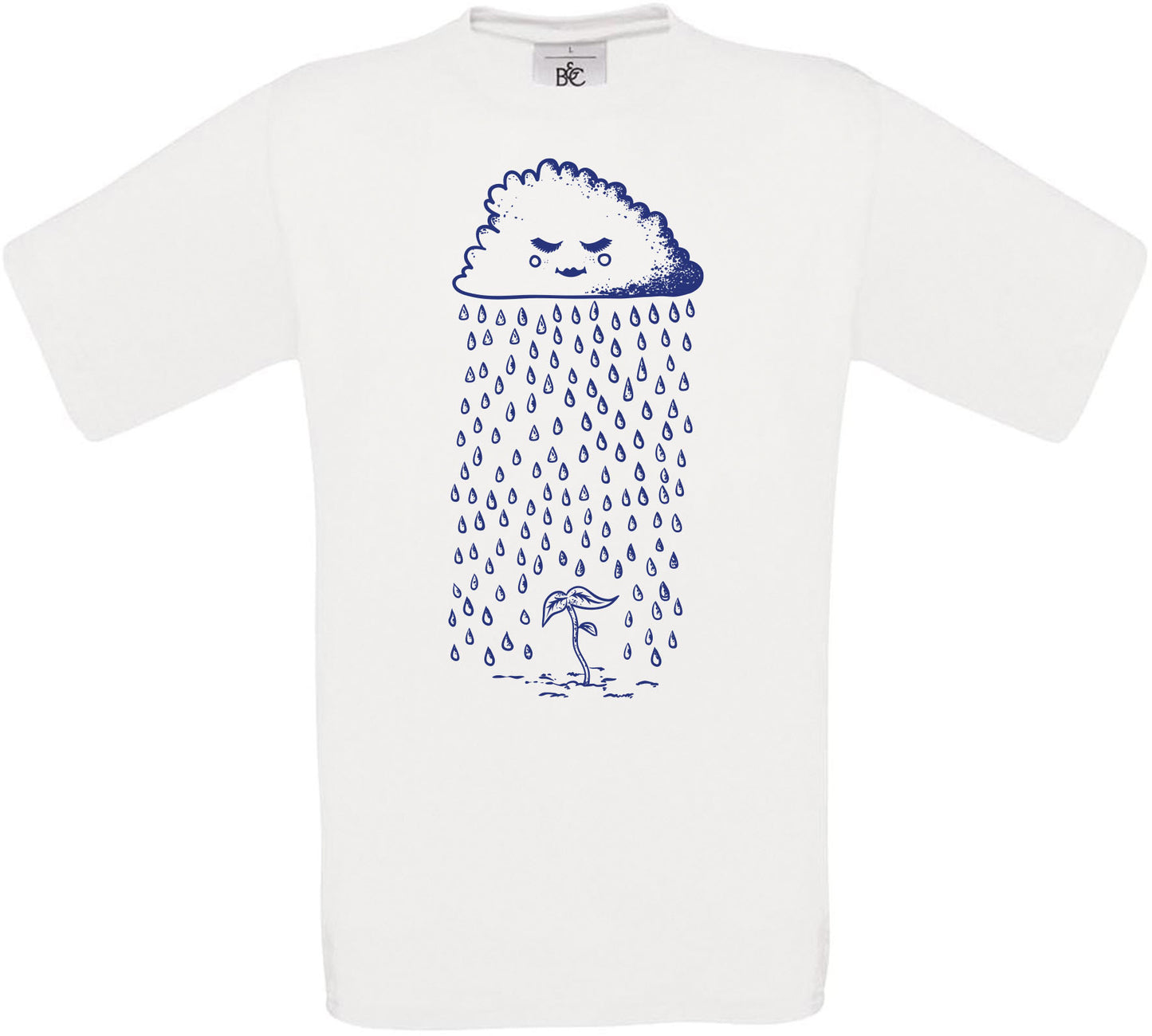 Something Growing Crew Neck T-Shirt