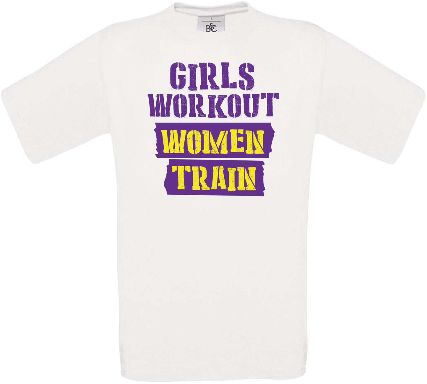 Girls workout women Train Crew Neck T-Shirt