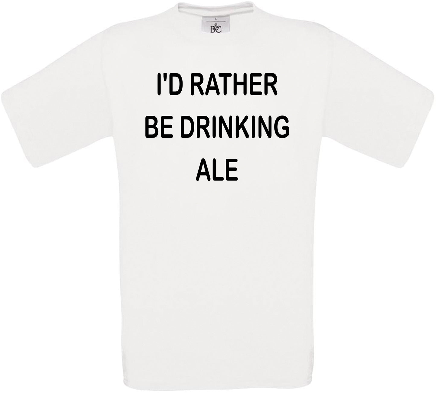 I'd Rather Be Drinking Ale Crew Neck T-Shirt