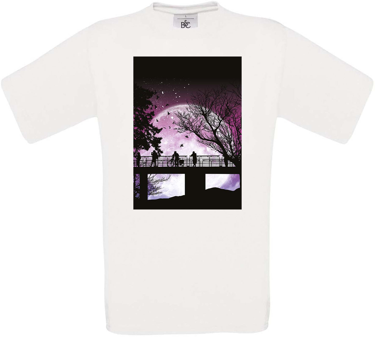 Moon So Close Crew Neck T-Shirt