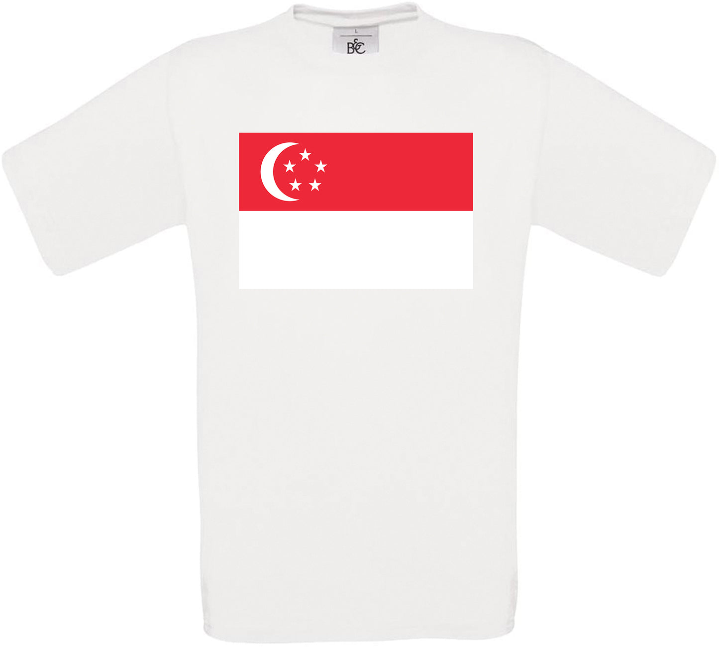 Slovakia Standard Flag Crew Neck T-Shirt