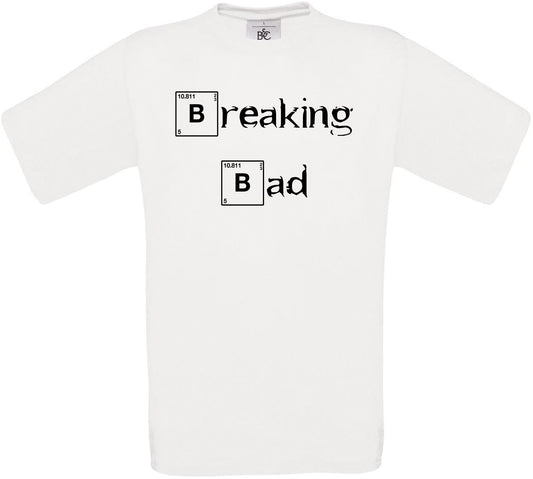 Breaking Bad In Black Crew Neck T-Shirt