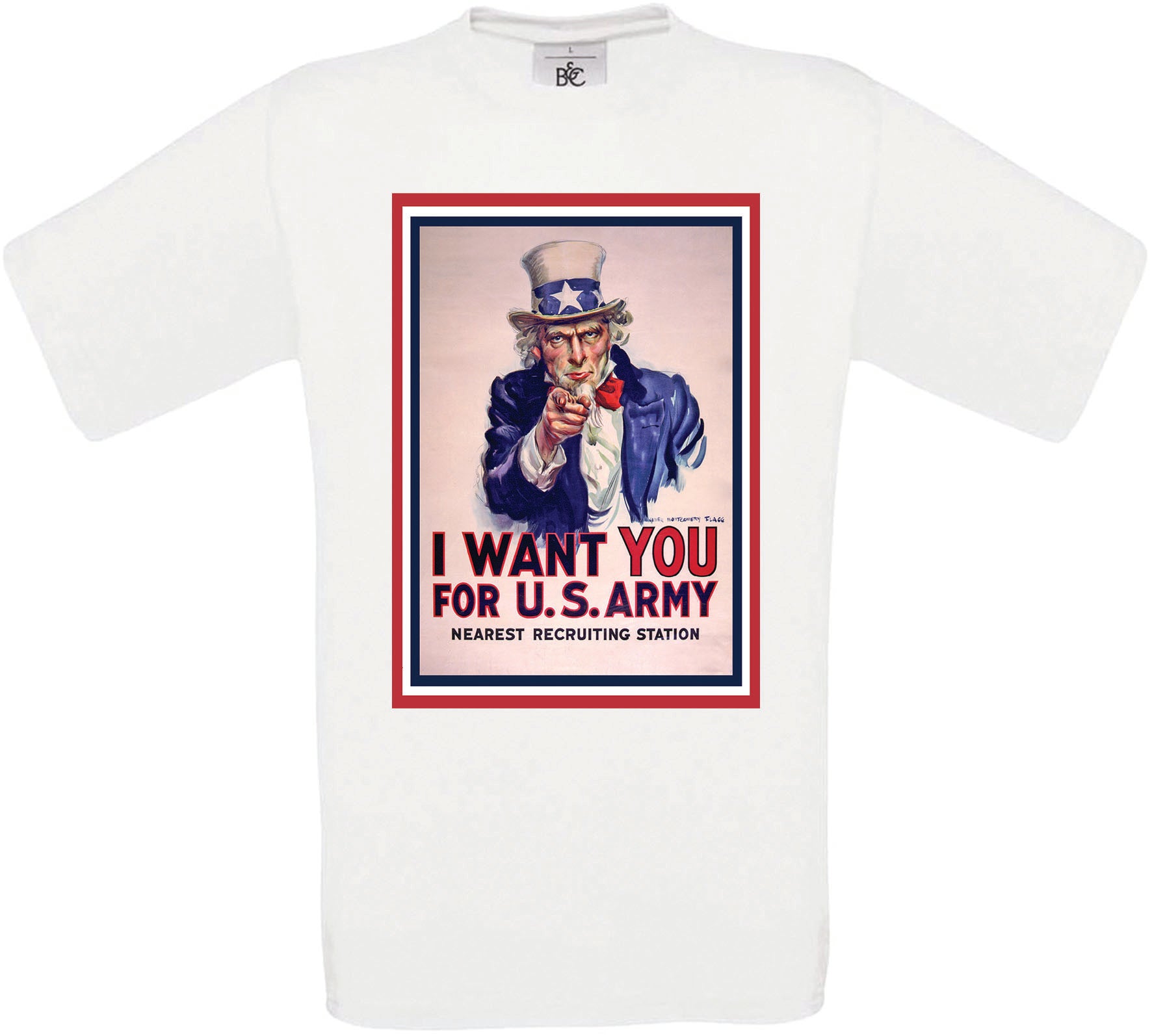 I Want You For The U.S. Army Crew Neck T-Shirt