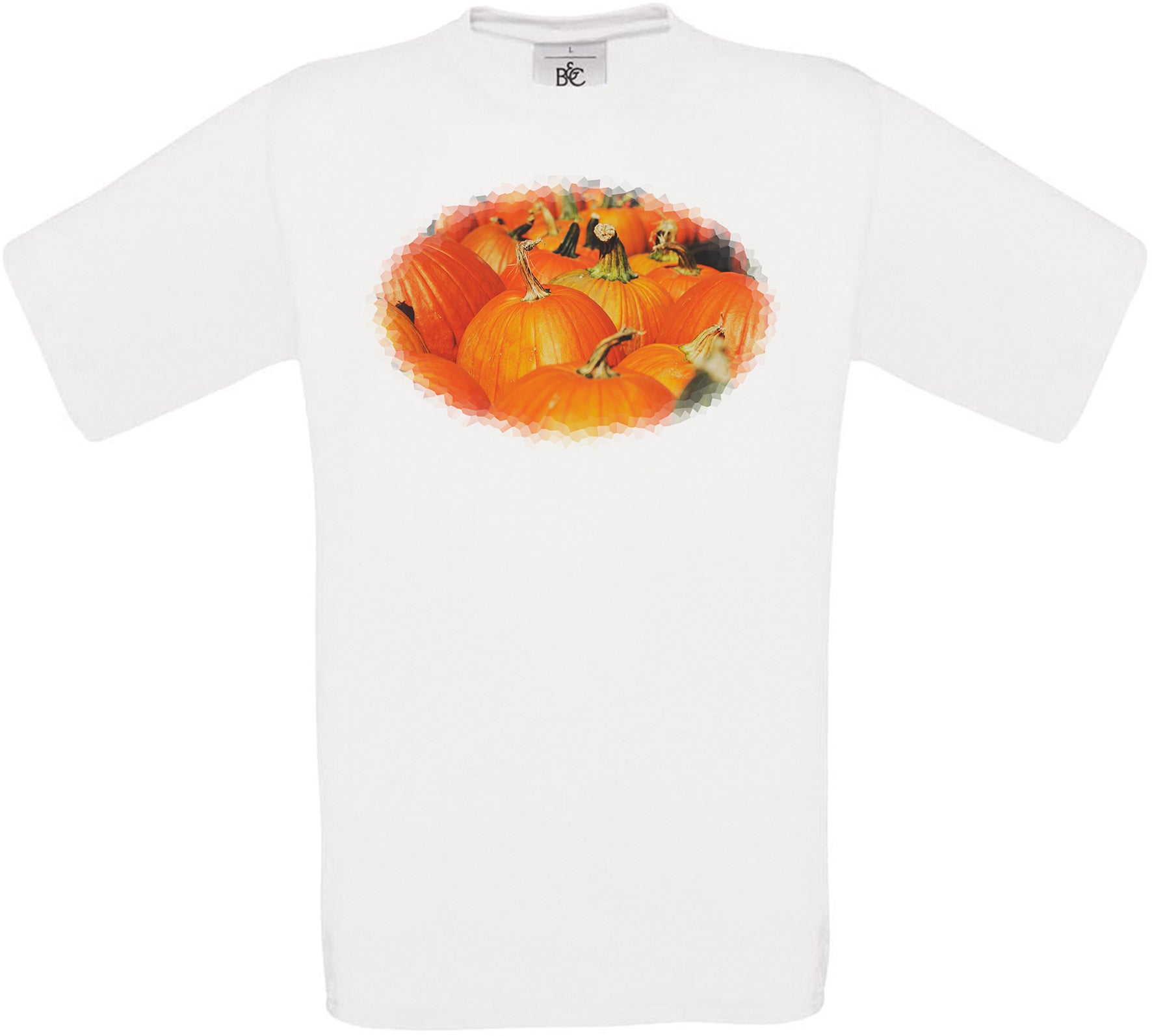 Pumpkins Field Crew Neck T-Shirt