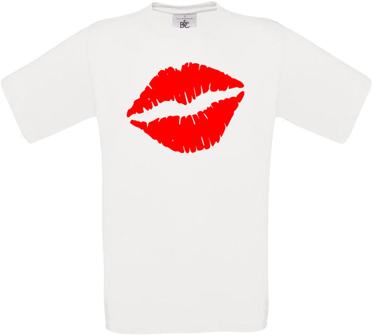 Christmas Reindeer Face Crew Neck T-Shirt
