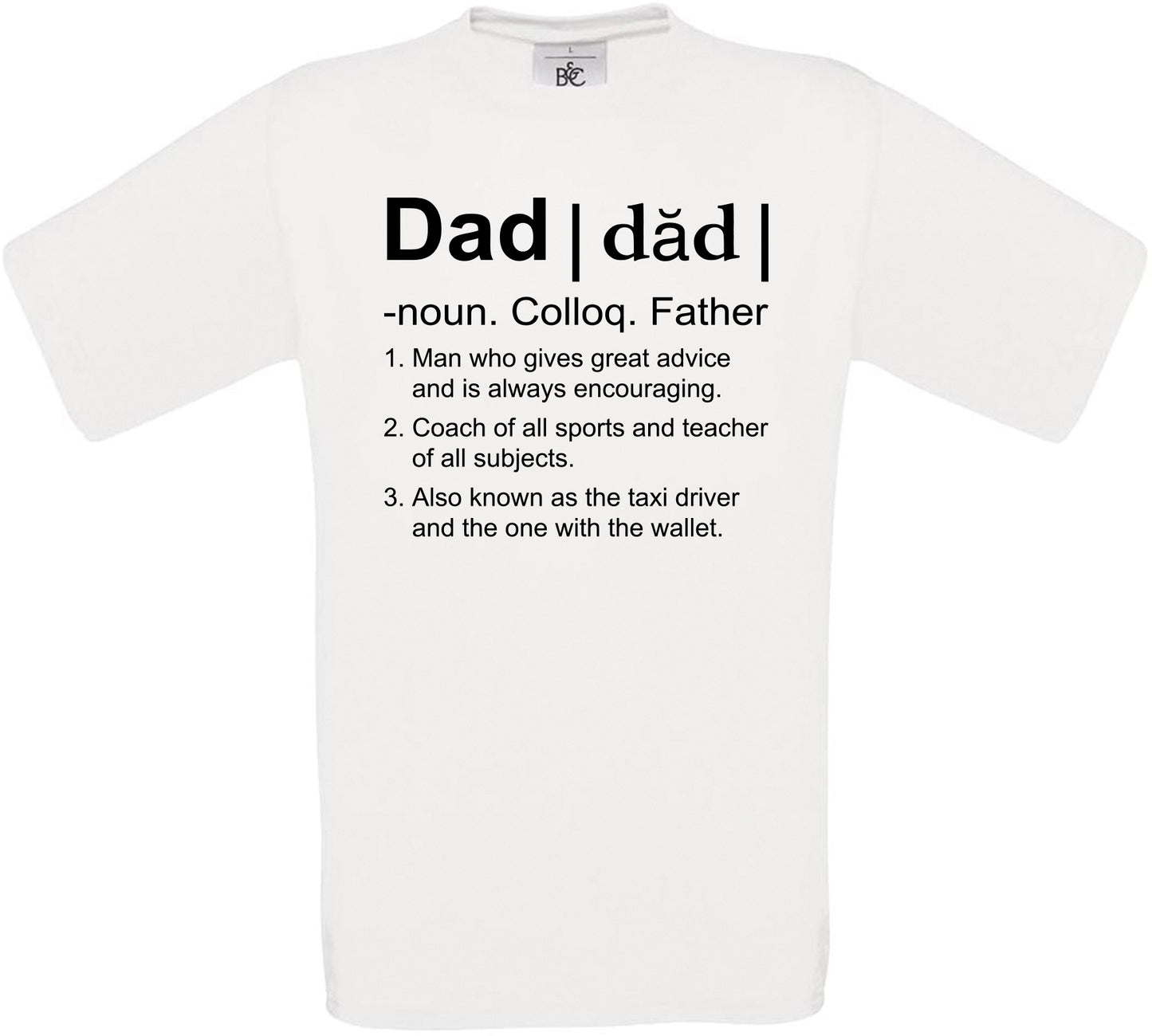 Meaning of Dad Crew Neck T-Shirt