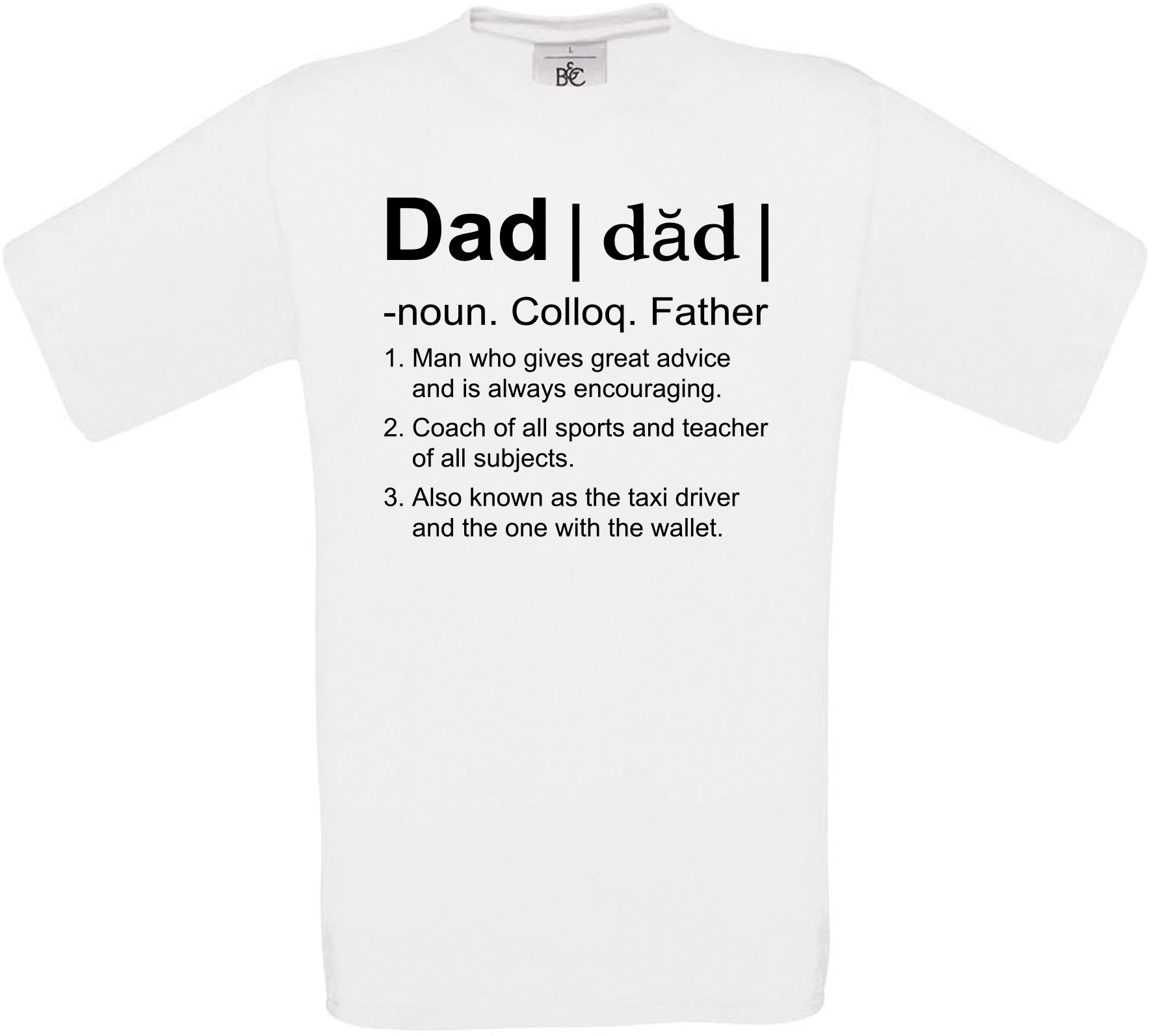Meaning of Dad Crew Neck T-Shirt