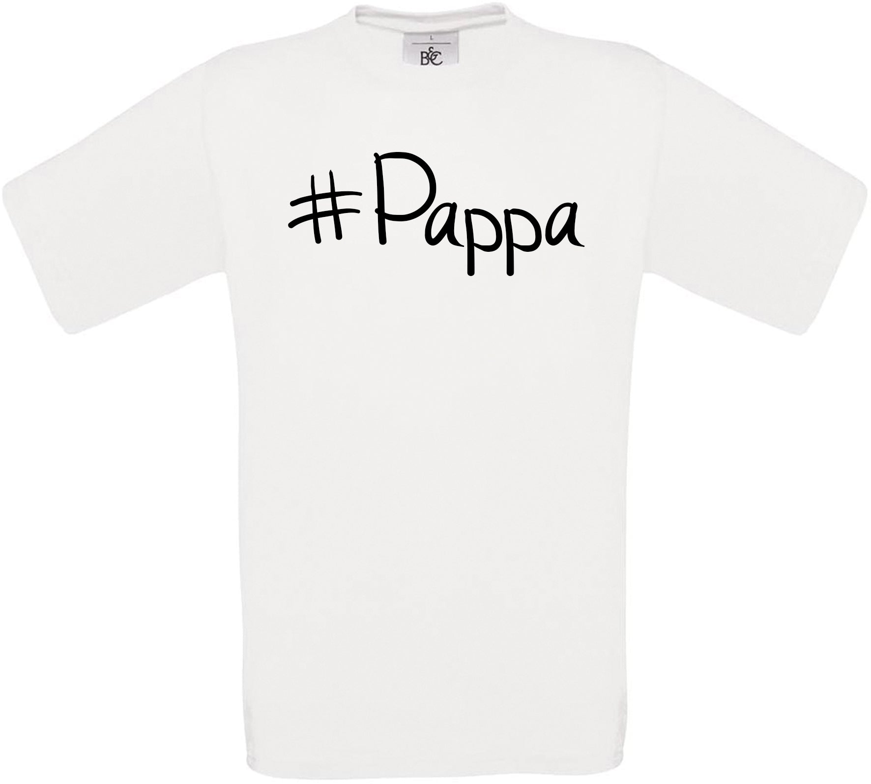 #Pappa Crew Neck T-Shirt