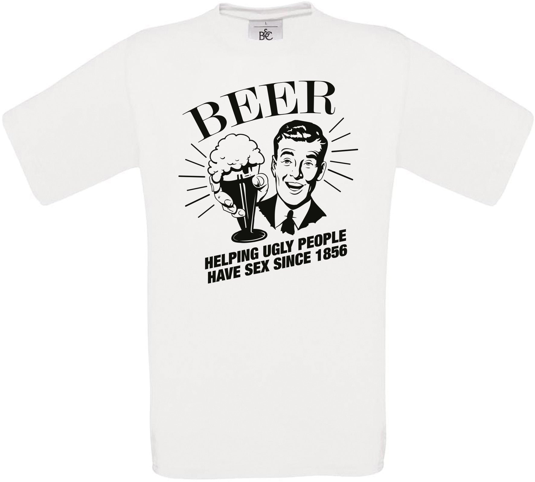 BEER... Crew Neck T-Shirt