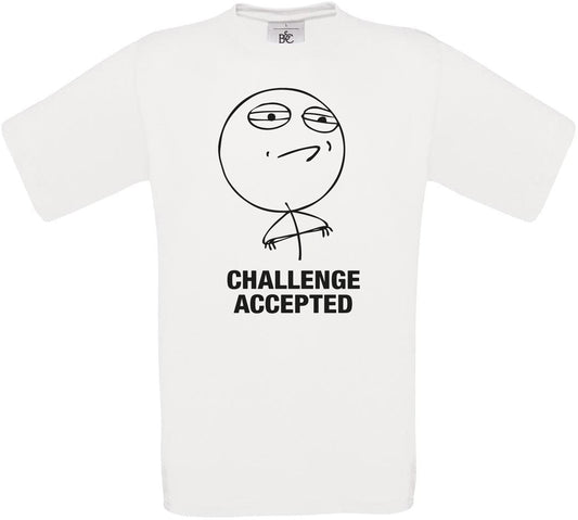 Challenge Accepted Crew Neck T-Shirt