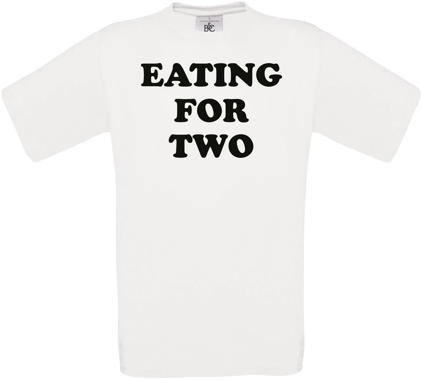 Eating for Two Crew Neck T-Shirt