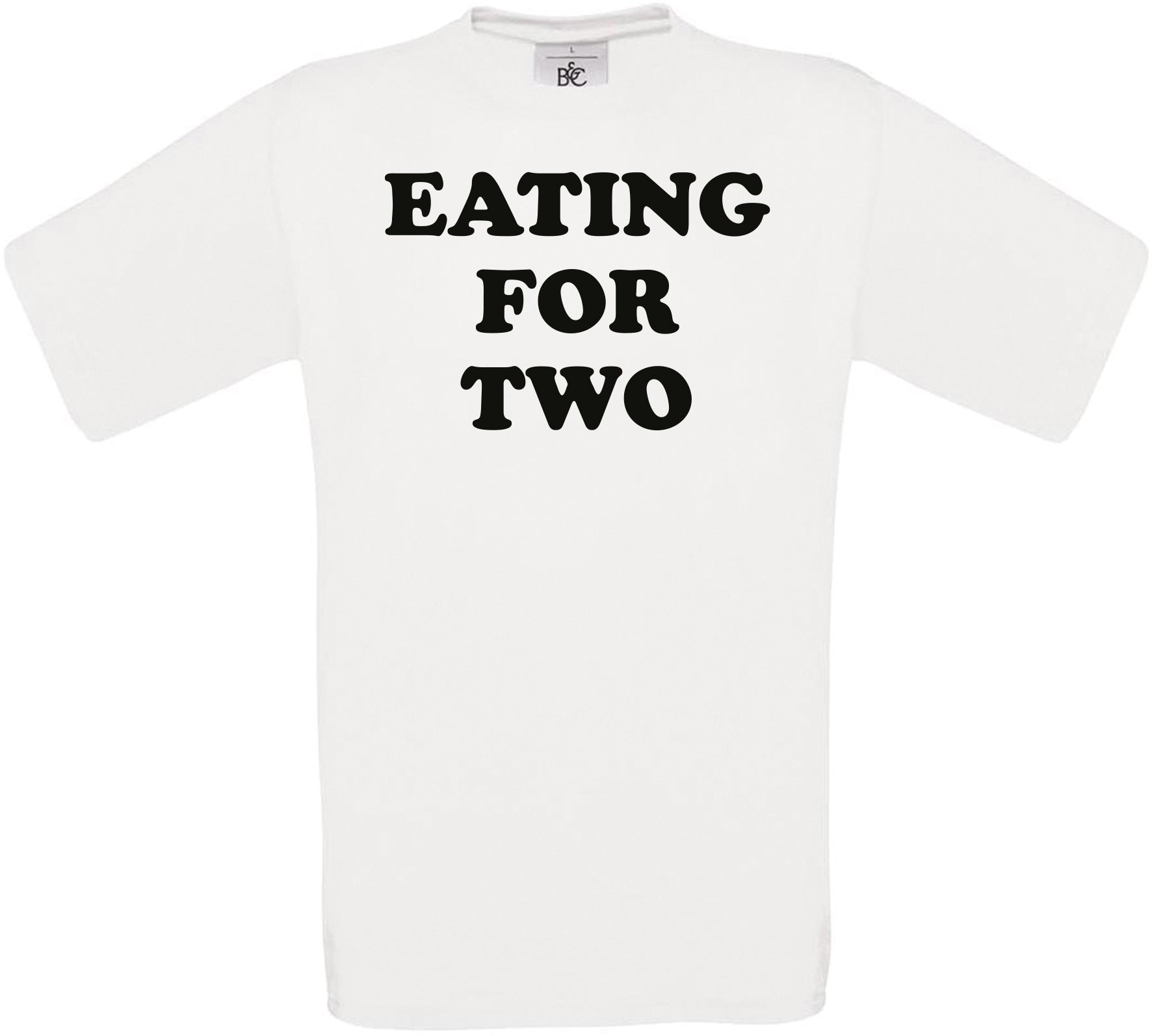 Eating for Two Crew Neck T-Shirt