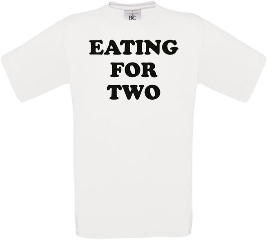 Eating for Two Crew Neck T-Shirt