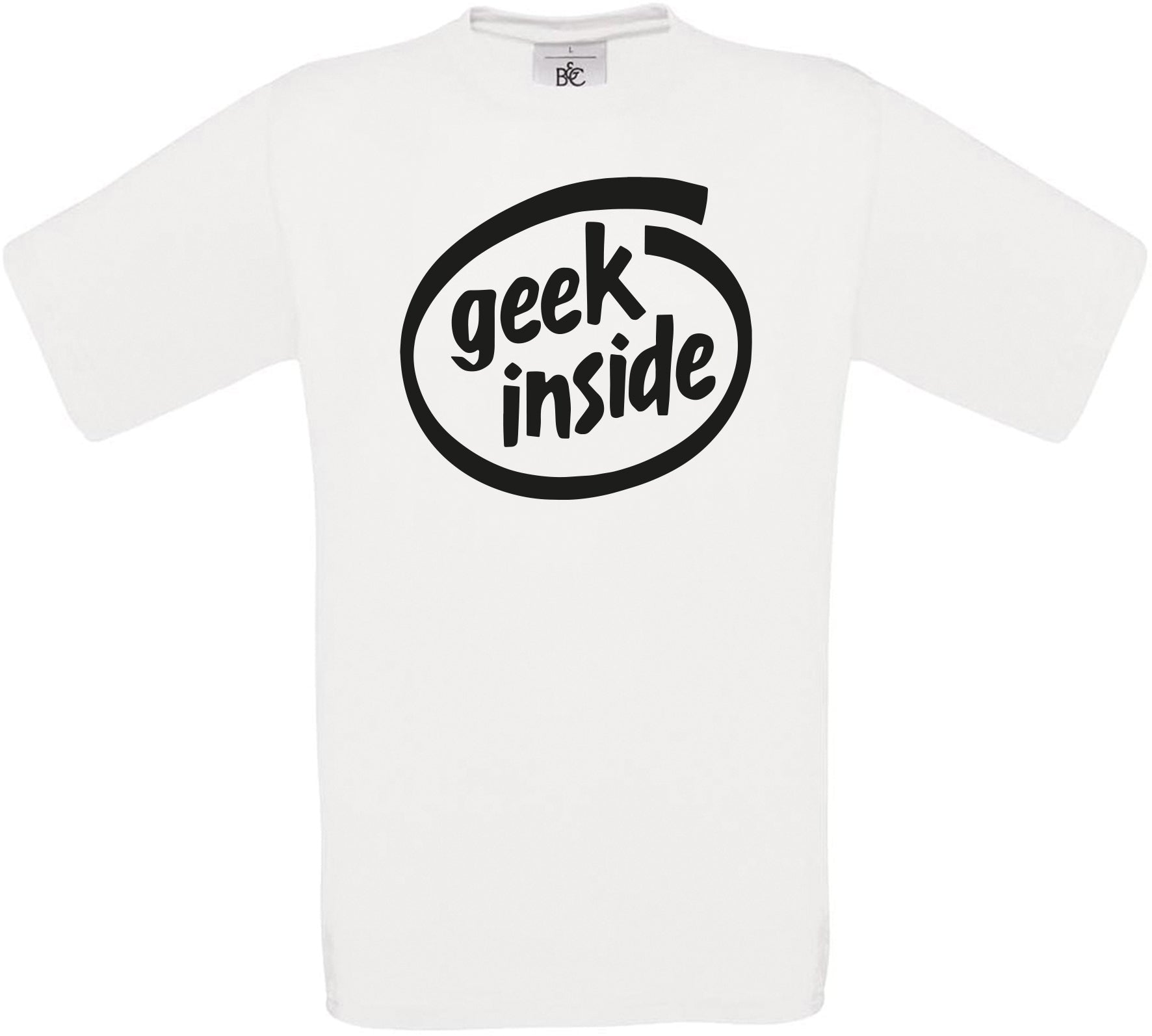 Geek Inside Crew Neck T-Shirt
