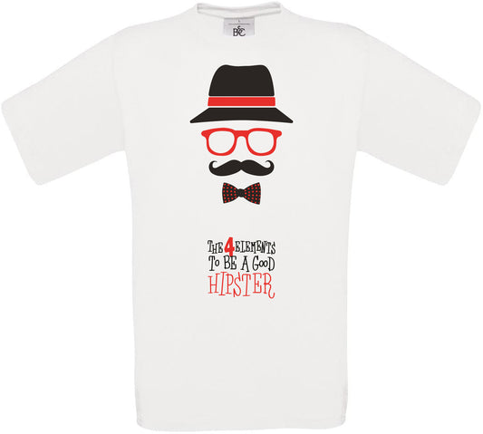 The 4 Elements to Be a Good Hipster Crew Neck T-Shirt