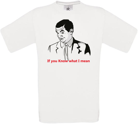 If you know what i mean Crew Neck T-Shirt
