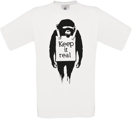 Keep it real Crew Neck T-Shirt