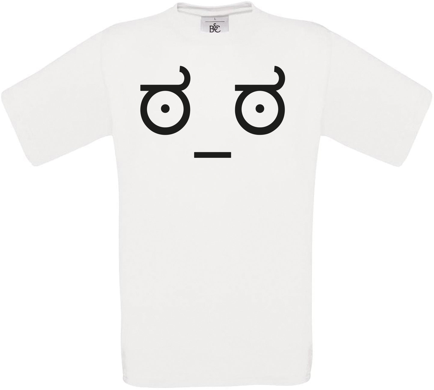 Look of Disapproval Crew Neck T-Shirt
