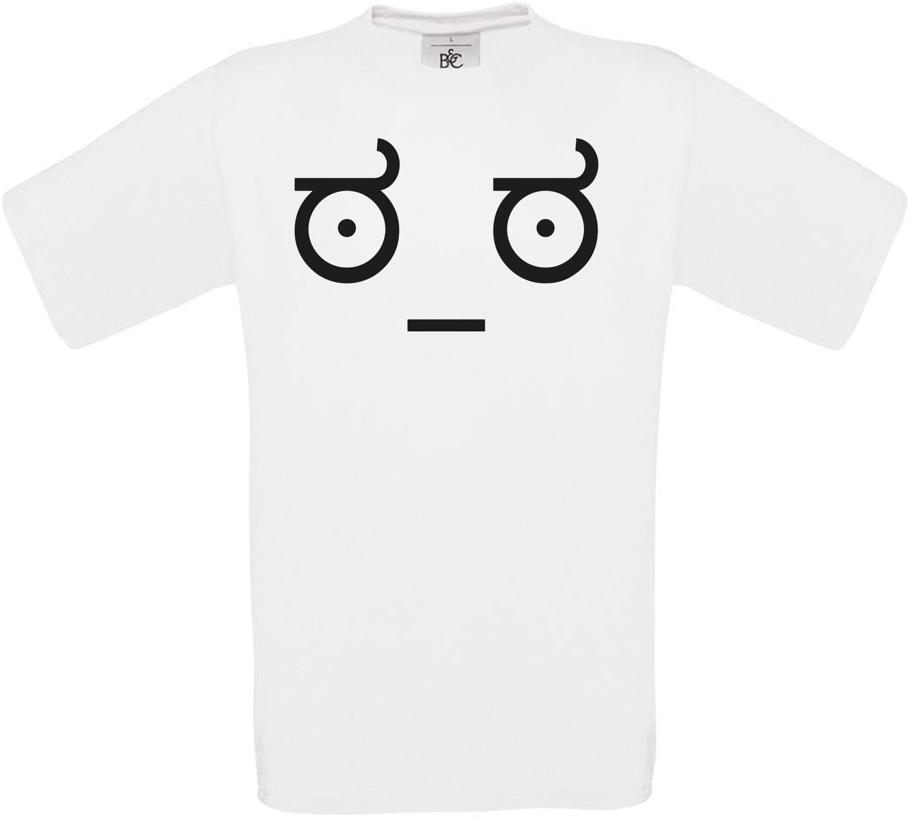 Look of Disapproval Crew Neck T-Shirt