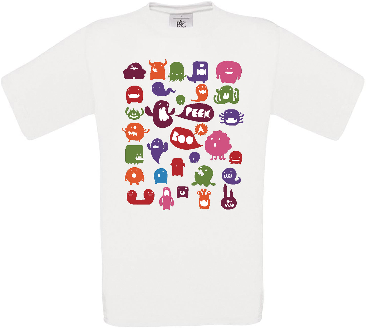 Peek a Boo Crew Neck T-Shirt