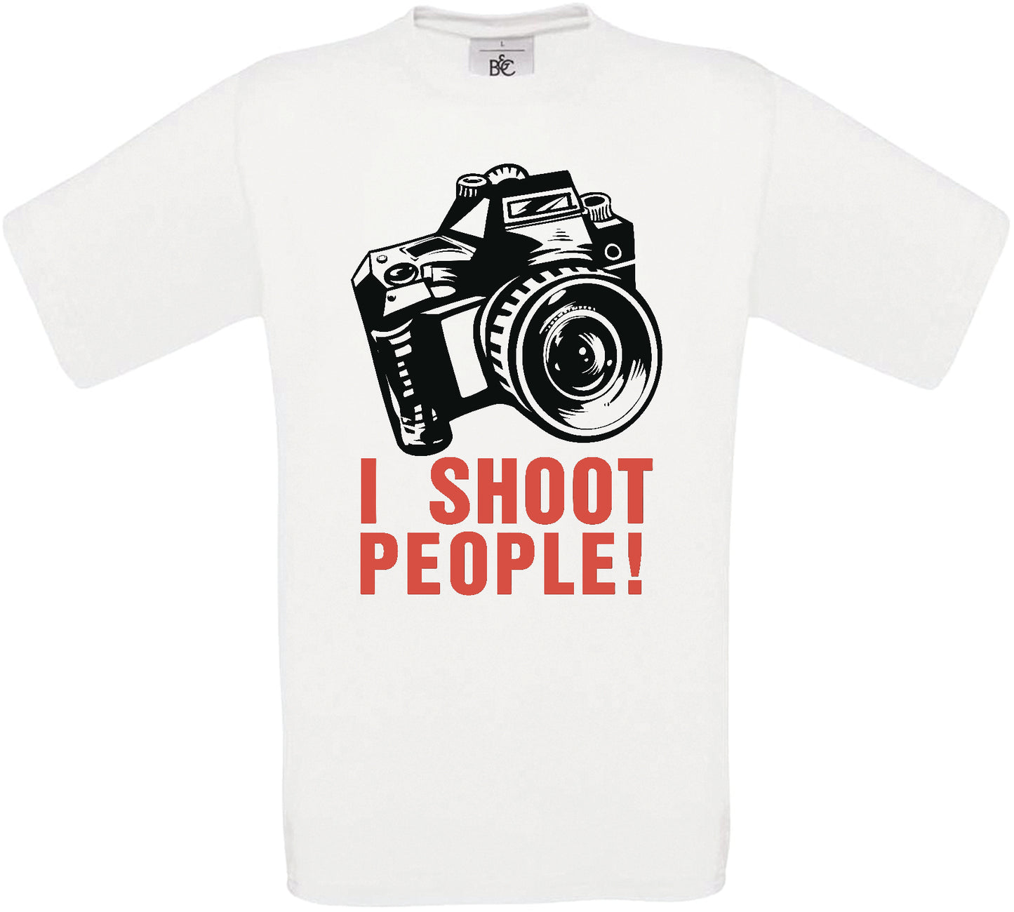 I Shoot People! Crew Neck T-Shirt