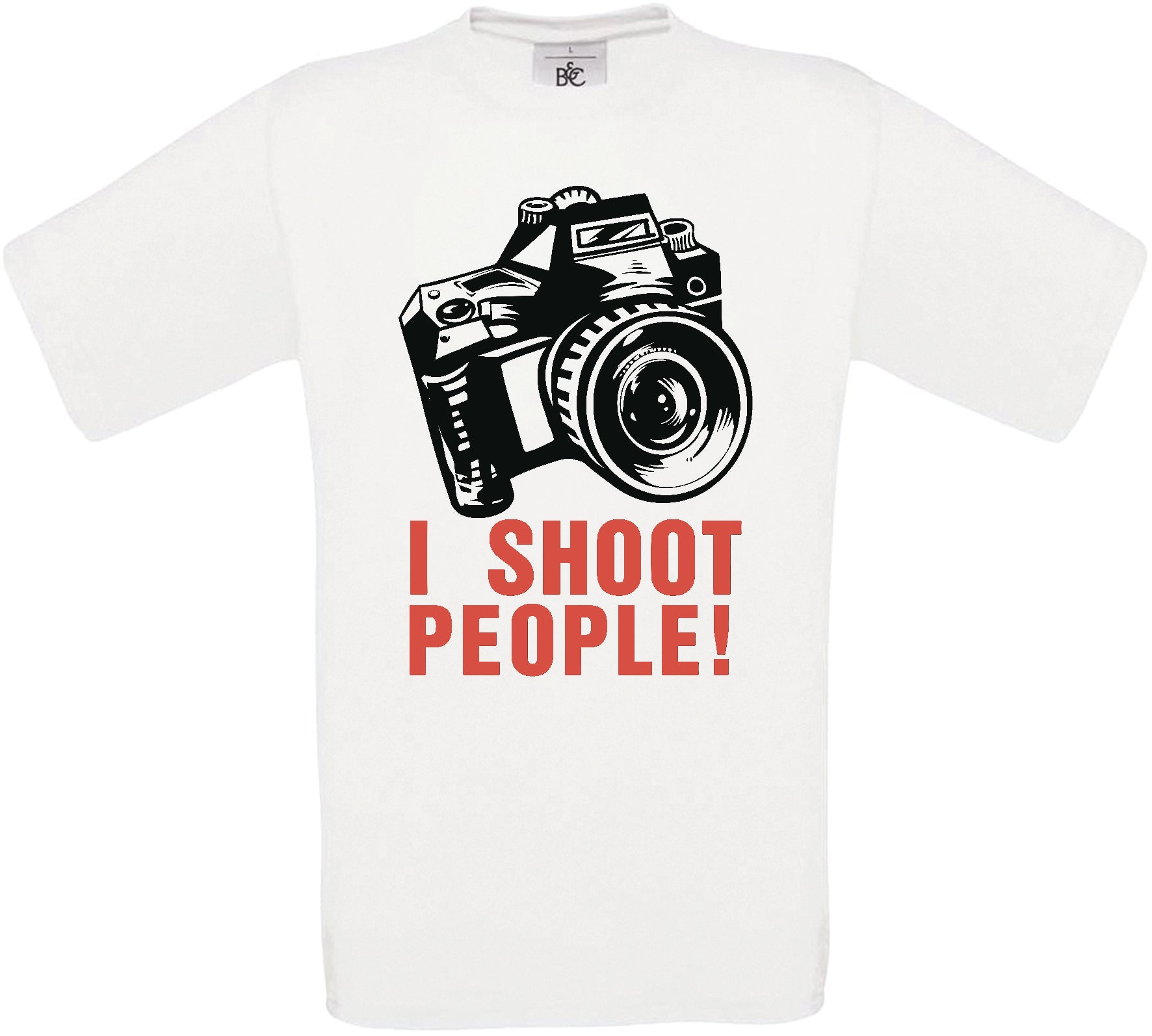 I Shoot People! Crew Neck T-Shirt