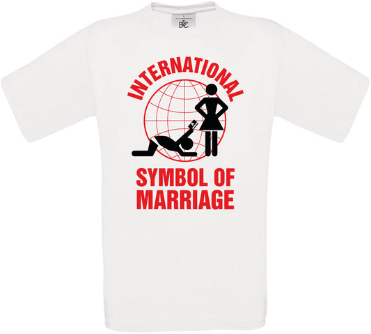 International Symbol of Marriage Crew Neck T-Shirt