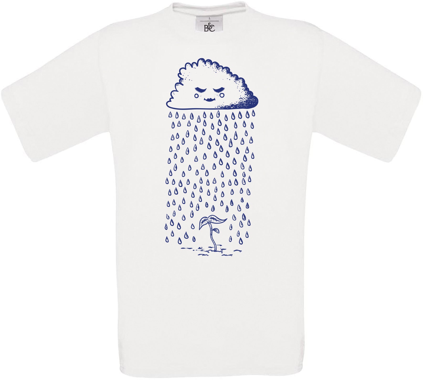 Something Growing Crew Neck T-Shirt