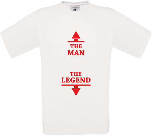 THE MAN THE LEGEND Crew Neck T-Shirt