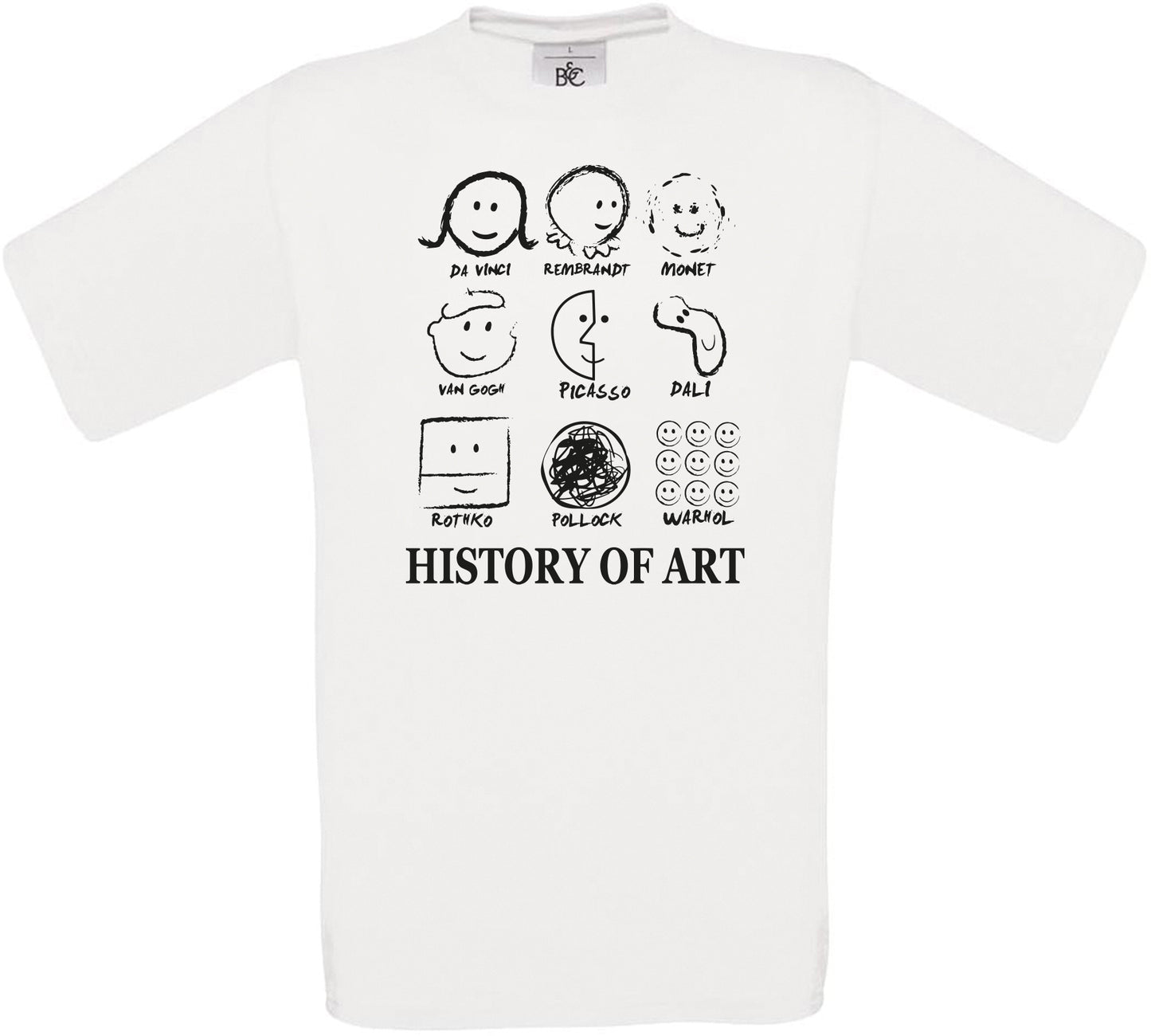 History of Art Crew Neck T-Shirt