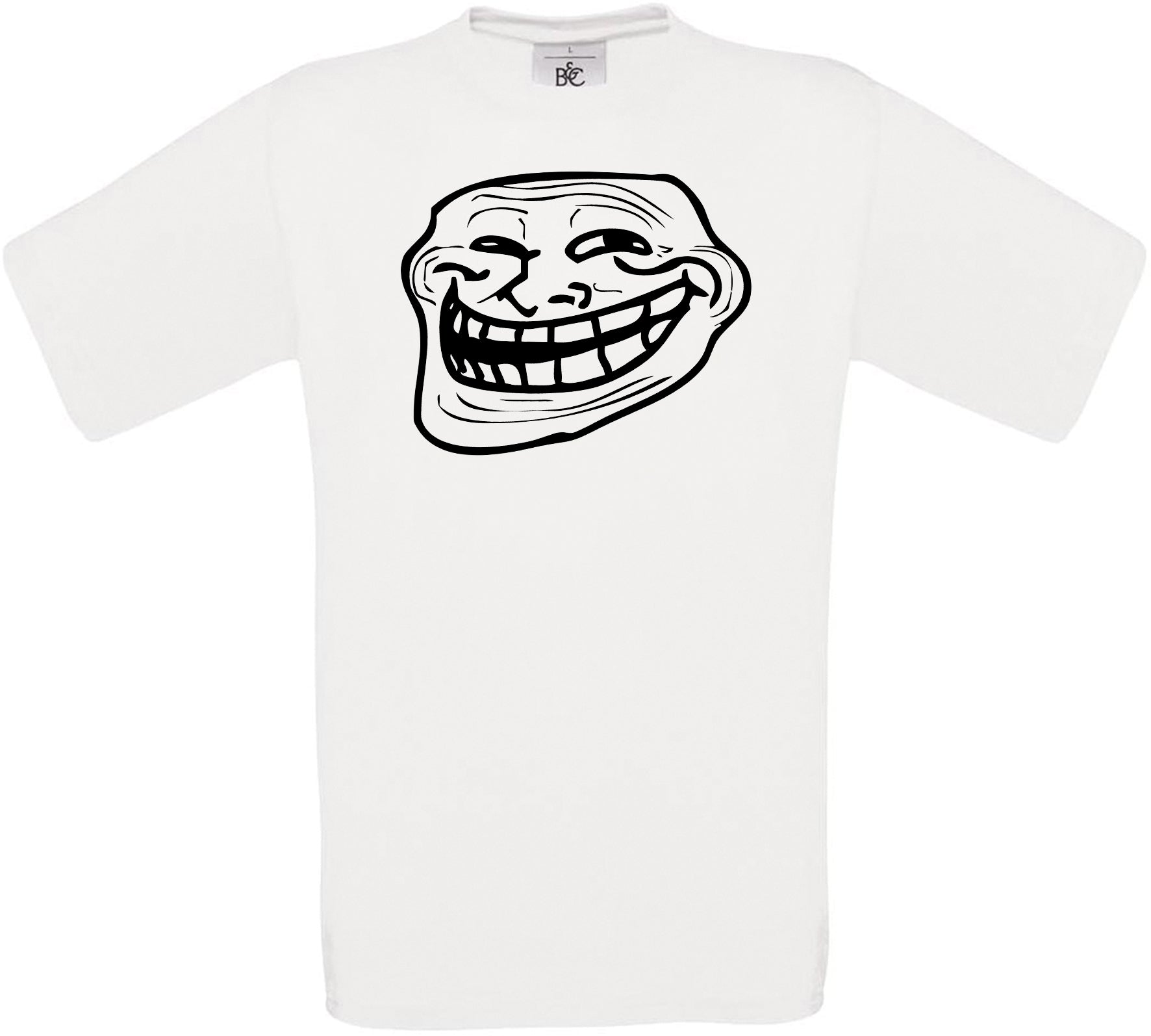 Trollface Crew Neck T-Shirt