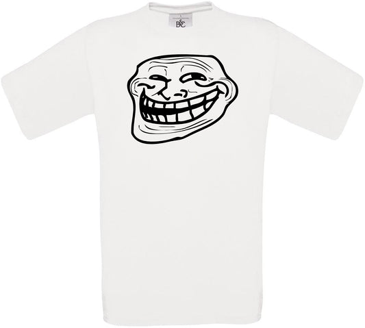 Trollface Crew Neck T-Shirt