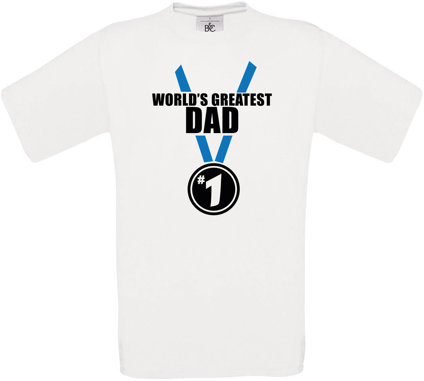 World's Greatest Dad Crew Neck T-Shirt