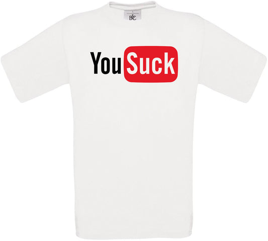 YOU S**K Crew Neck T-Shirt