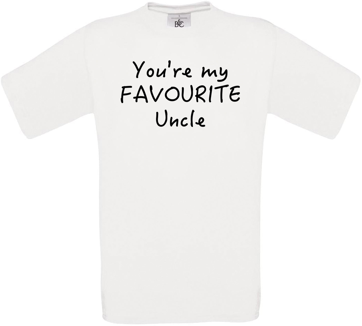 You're My Favourite Uncle Crew Neck T-Shirt