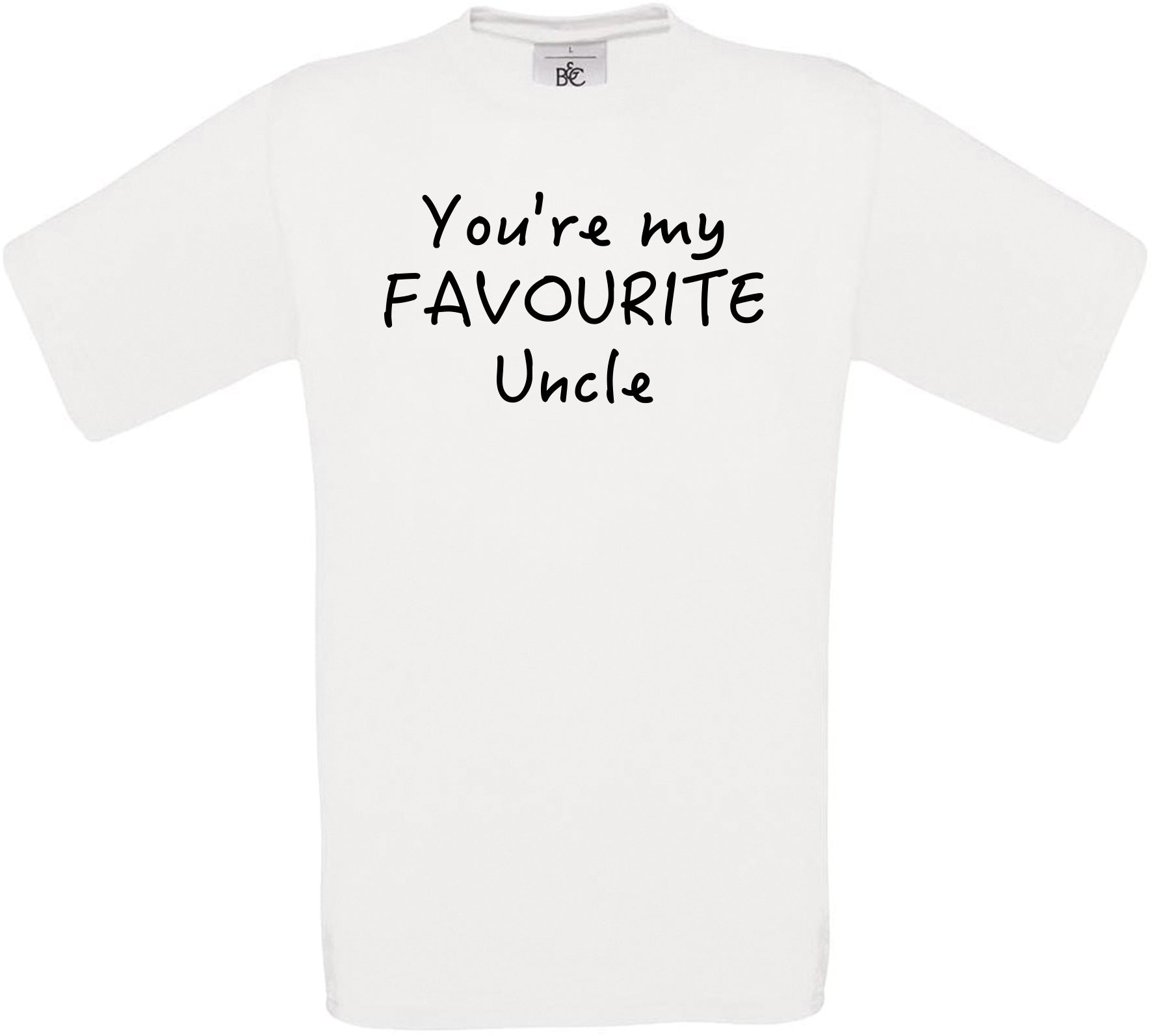 You're My Favourite Uncle Crew Neck T-Shirt