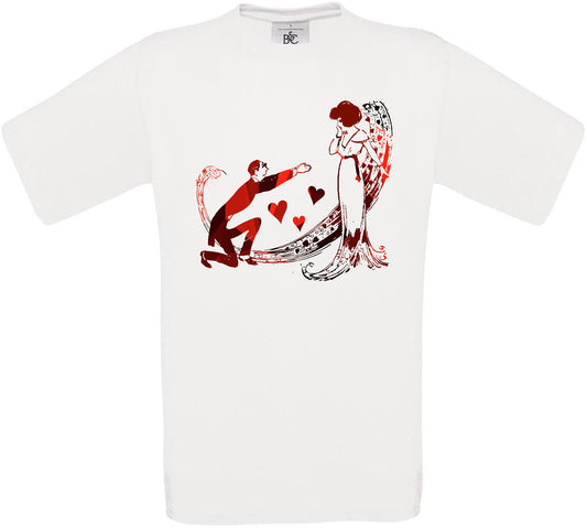 Sweeping Romance Crew Neck T-Shirt