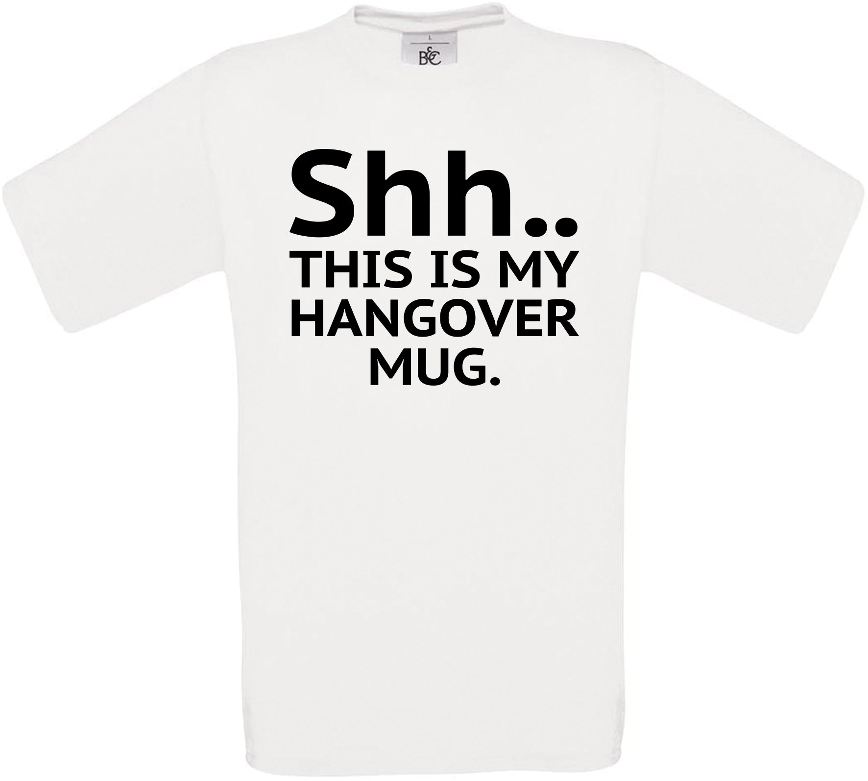 Shh.. This is my Hangover Mug Crew Neck T-Shirt