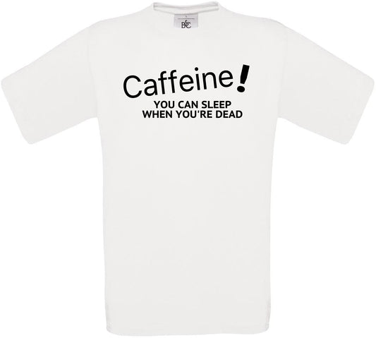 Caffeine Crew Neck T-Shirt
