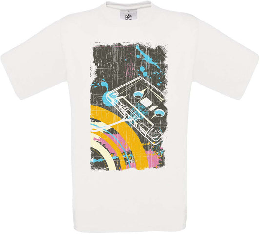 Cassette Tape Crew Neck T-Shirt