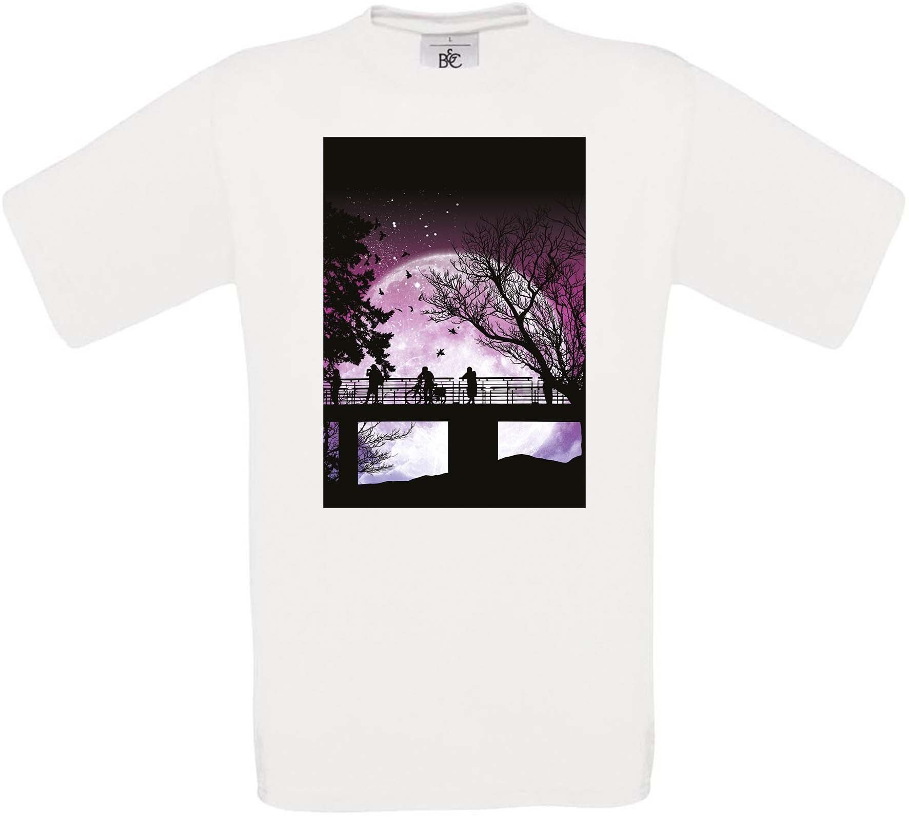 Moon So Close Crew Neck T-Shirt