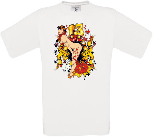 Lucky 13 Crew Neck T-Shirt