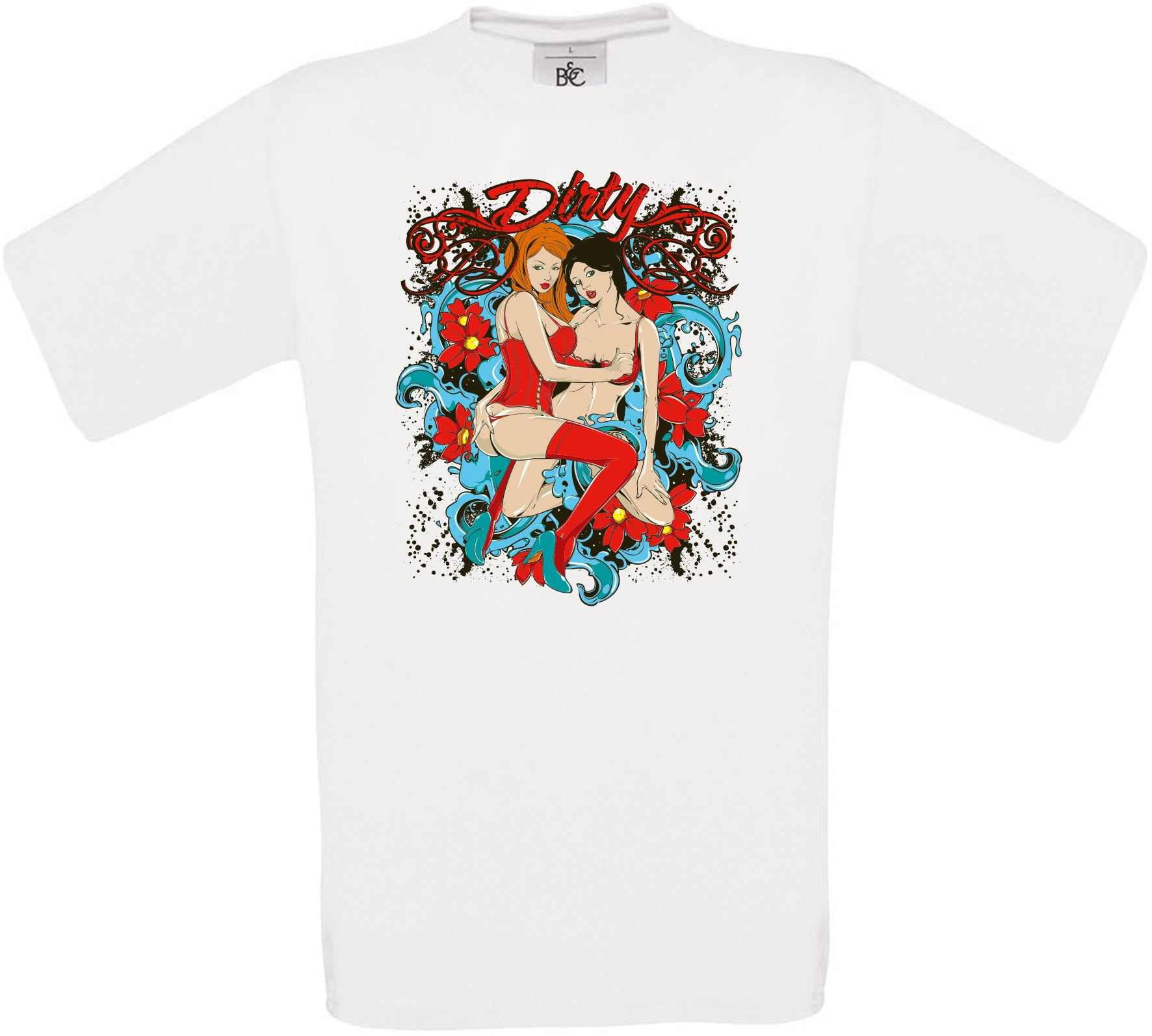 Dirty Couple Crew Neck T-Shirt