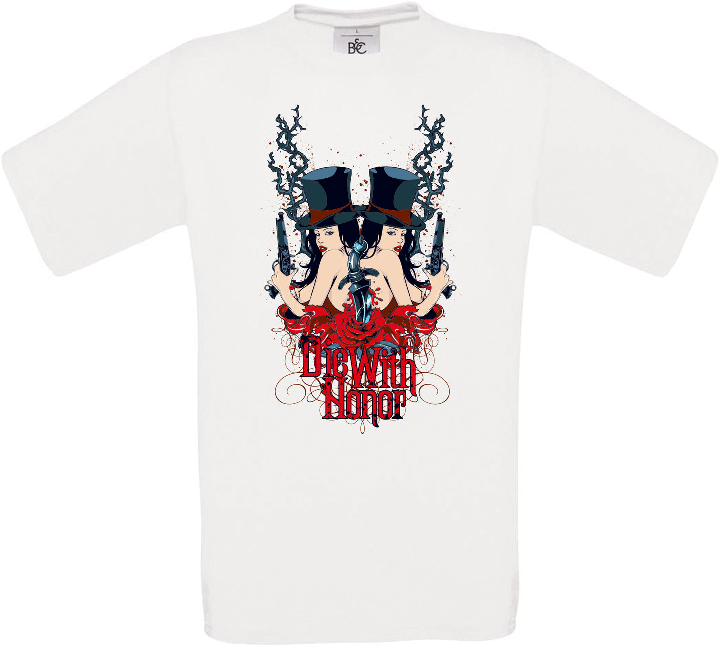 Die with Honor Crew Neck T-Shirt