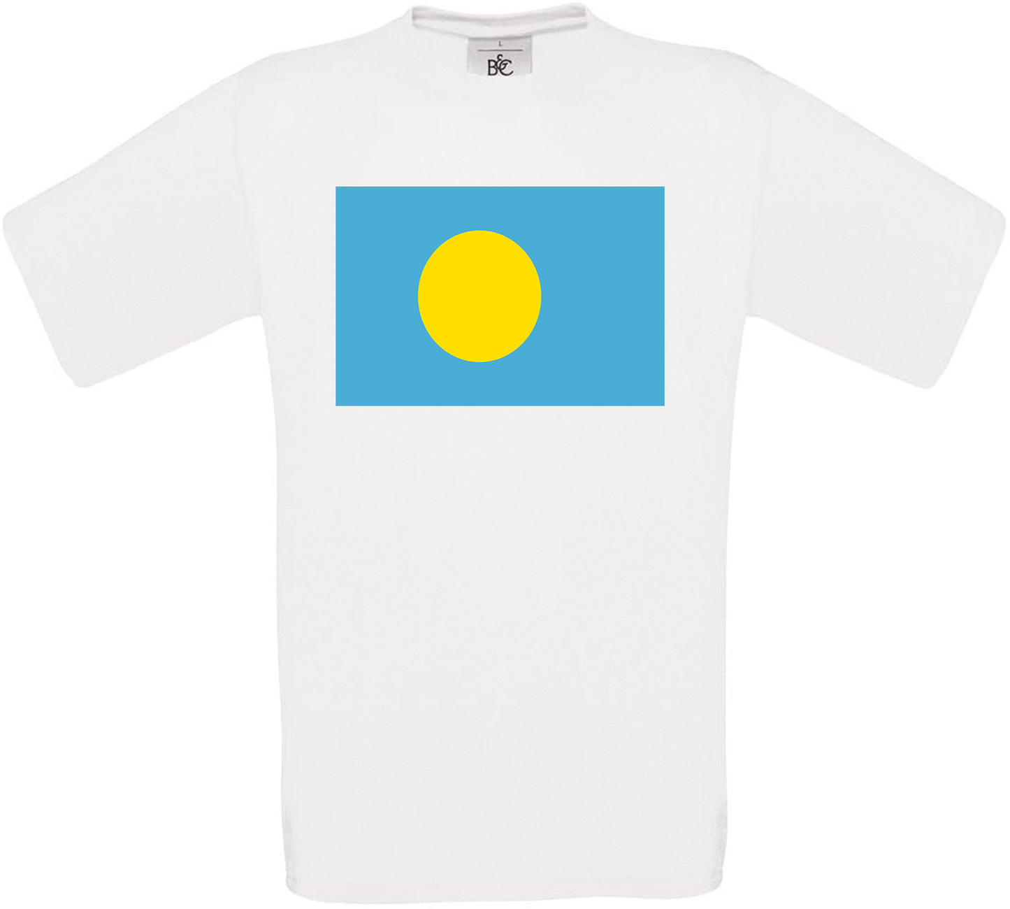 Palestine Standard Flag Crew Neck T-Shirt