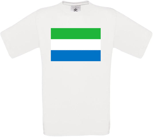 Singapore Standard Flag Crew Neck T-Shirt